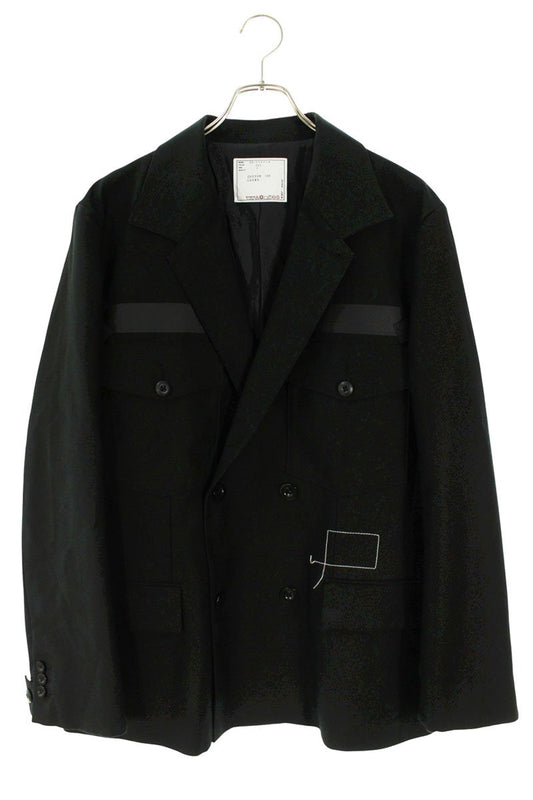 Sacai x Wtaps Cotton Jacket Black Size L