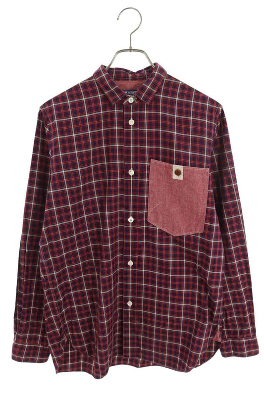 Comme des Garcons Junya Watanabe AD2011 Reconstructed Long Sleeve Shirt Size M