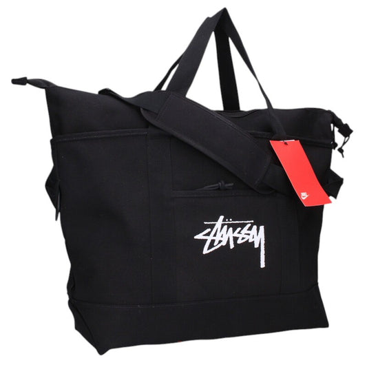 Stussy x rinkan Logo Print Tote Bag Black