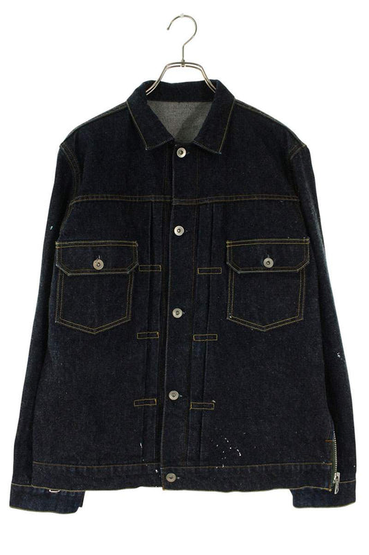 Sacai BEYONDEXX Denim Jacket Blue Size XL