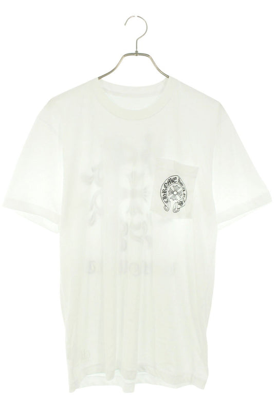 Chrome Hearts Horseshoe Back Print Tee Honolulu LTD White Size M