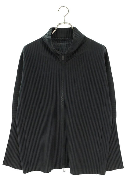 ISSEY MIYAKE PLEATS PLEASE Zip Up Blouson Gray Size 2