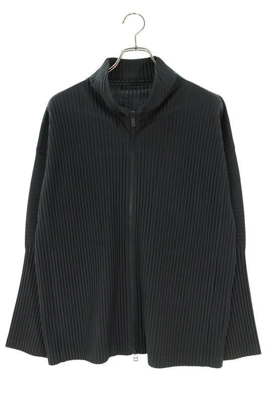 ISSEY MIYAKE PLEATS PLEASE Zip Up Blouson Gray Size 2