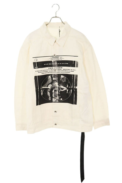 DRKSHDW Denim Jacket White Size L