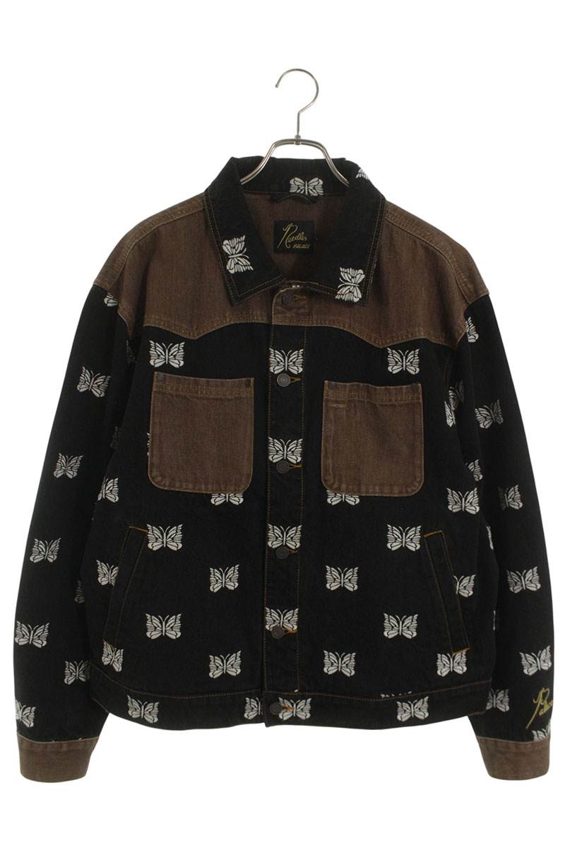 Palace x Needles 24AW Western Denim Jacket Size L