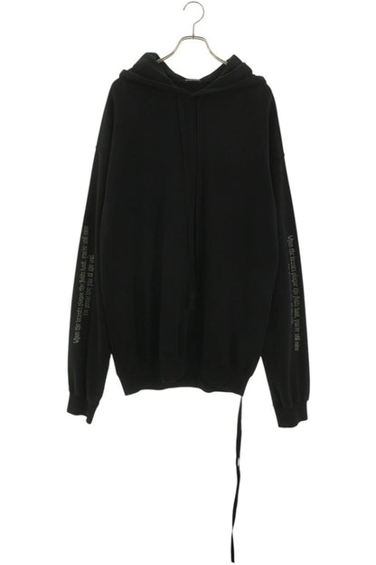 Ann Demeulemeester 25SS Print Hoodie Black Size M