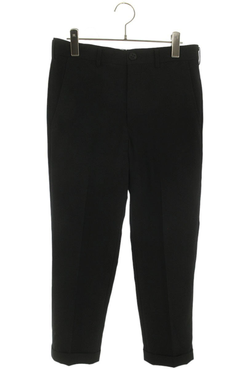 Vintage Comme des Garcons Bottoms - COMME des GARCONS HOMME PLUS 2012 Wool Slacks Long Pants Black Size 28 - Authentic Archive