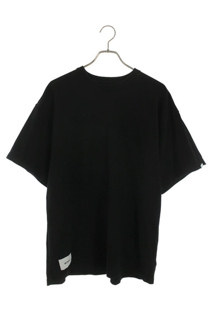 Vintage Wtaps Tops - WTAPS 25SS Back Logo Embroidered T-Shirt Black Size L - Authentic Archive