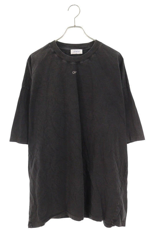Off-White 23AW Graphic Print T-Shirt Black Size XL