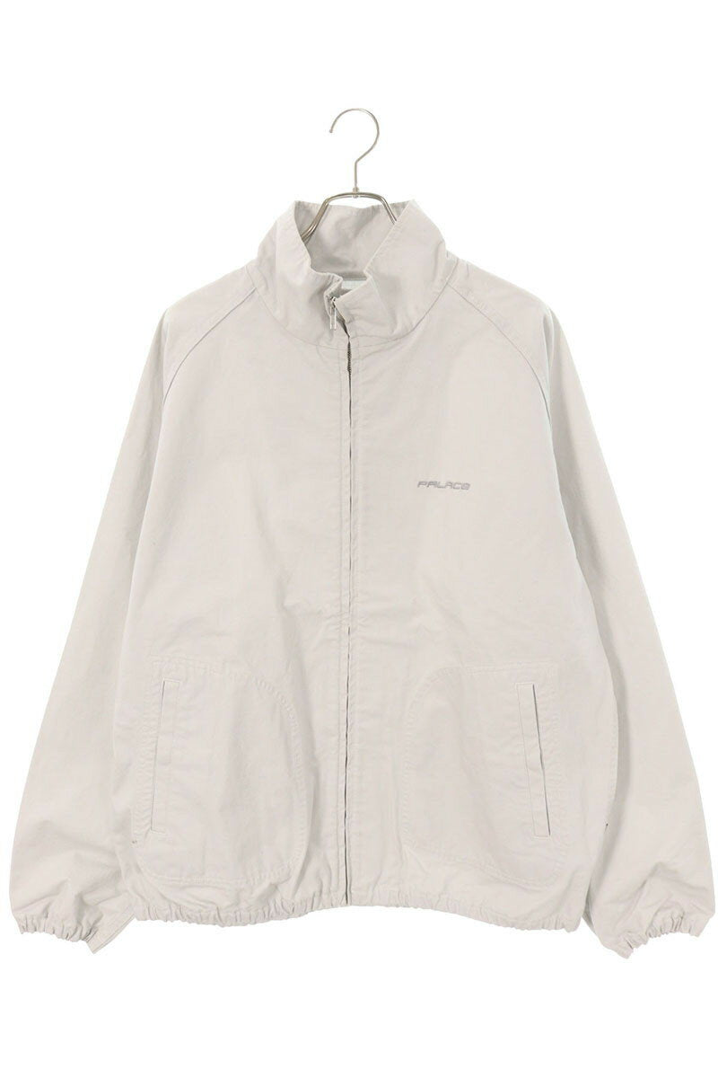 Palace 24AW RIPSTOP CTN JACKET Zip Up Cotton Blouson Gray Size L