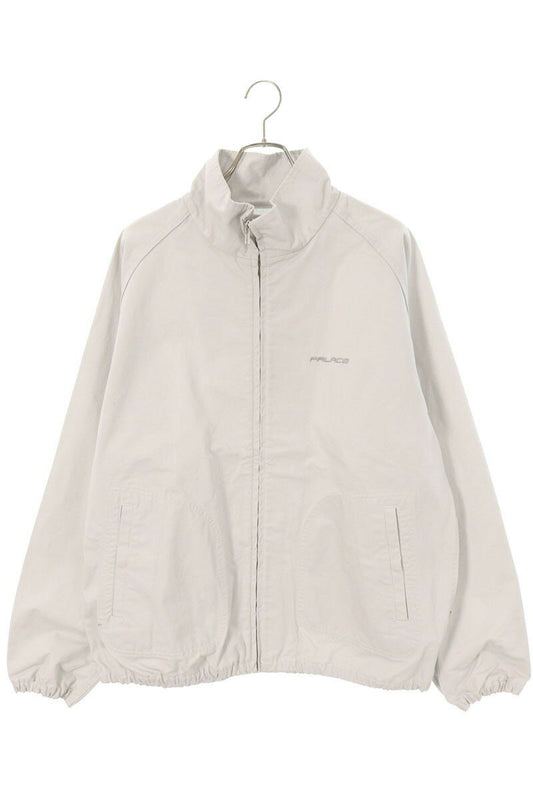 Palace 24AW RIPSTOP CTN JACKET Zip Up Cotton Blouson Gray Size L