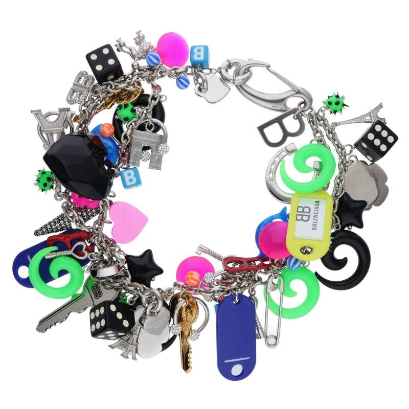Balenciaga Multi-bag charm Necklace Multi One Size