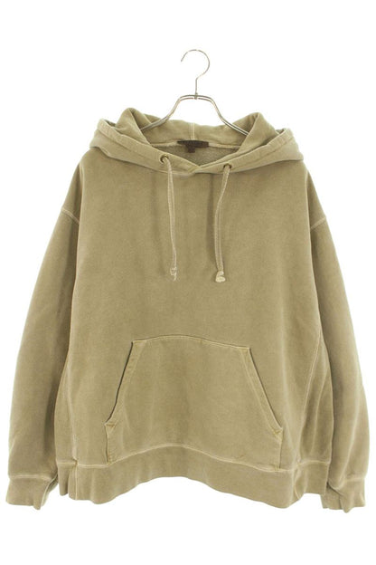 Yeezy Garment Dyed Pullover Hoodie Beige Size S