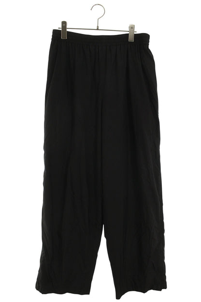 Balenciaga Zip Nylon Long Pants Black Size 46