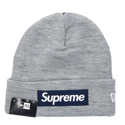 Supreme x AW New Era Box Logo Beanie 25AW Logo Beanie Gray Size ONE SIZE