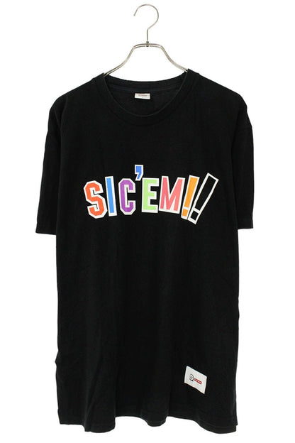 Supreme x Wtaps 21AW Front Print T-Shirt Black Size L