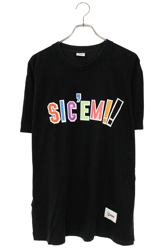 Supreme x Wtaps 21AW Front Print T-Shirt Black Size L
