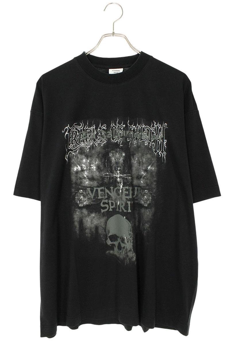 Vetements 25AW Cof Print T-Shirt Black Size XS