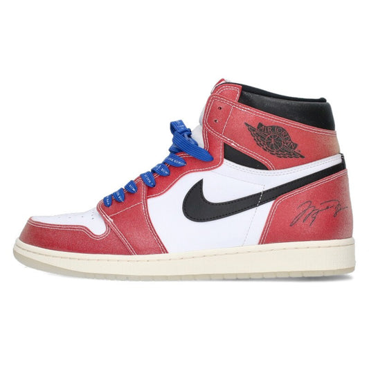 Nike Sneakers White x Red Size 32cm