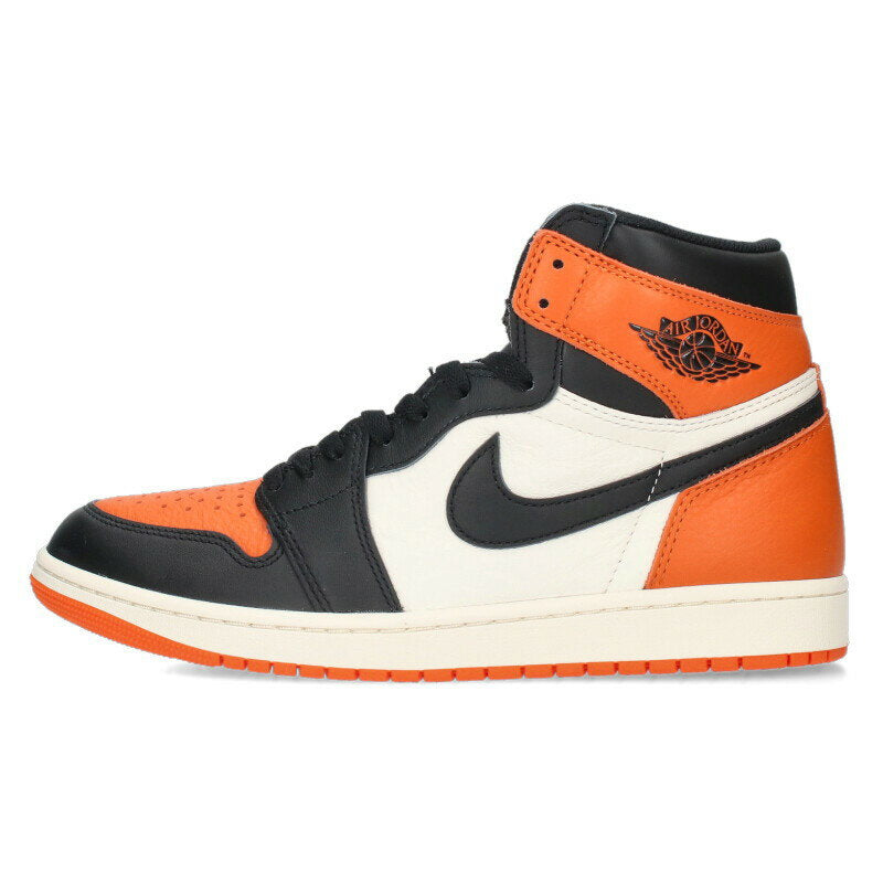Nike Sneakers Orange x Black x White Size 28cm