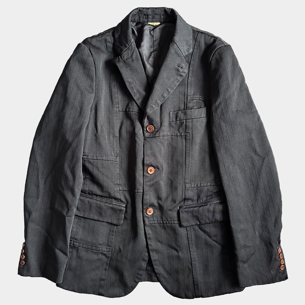 COMME DES GARCONS HOMME DEUX 24SS Tailored Jacket Black Size S