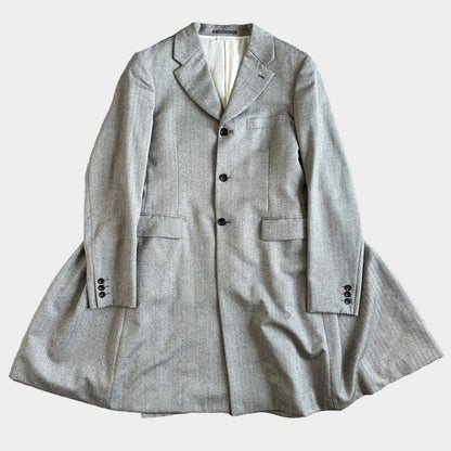 COMME DES GARCONS HOMME PLUS 23SS ANOTHER KIND OF PANK Chester Coat Gray Size M