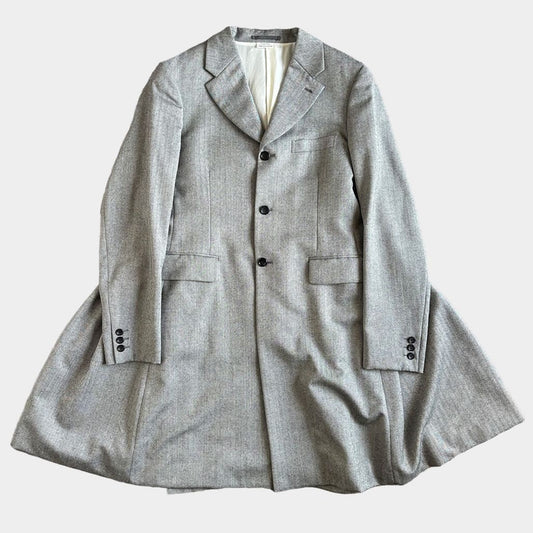 COMME DES GARCONS HOMME PLUS 23SS ANOTHER KIND OF PANK Chester Coat Gray Size M