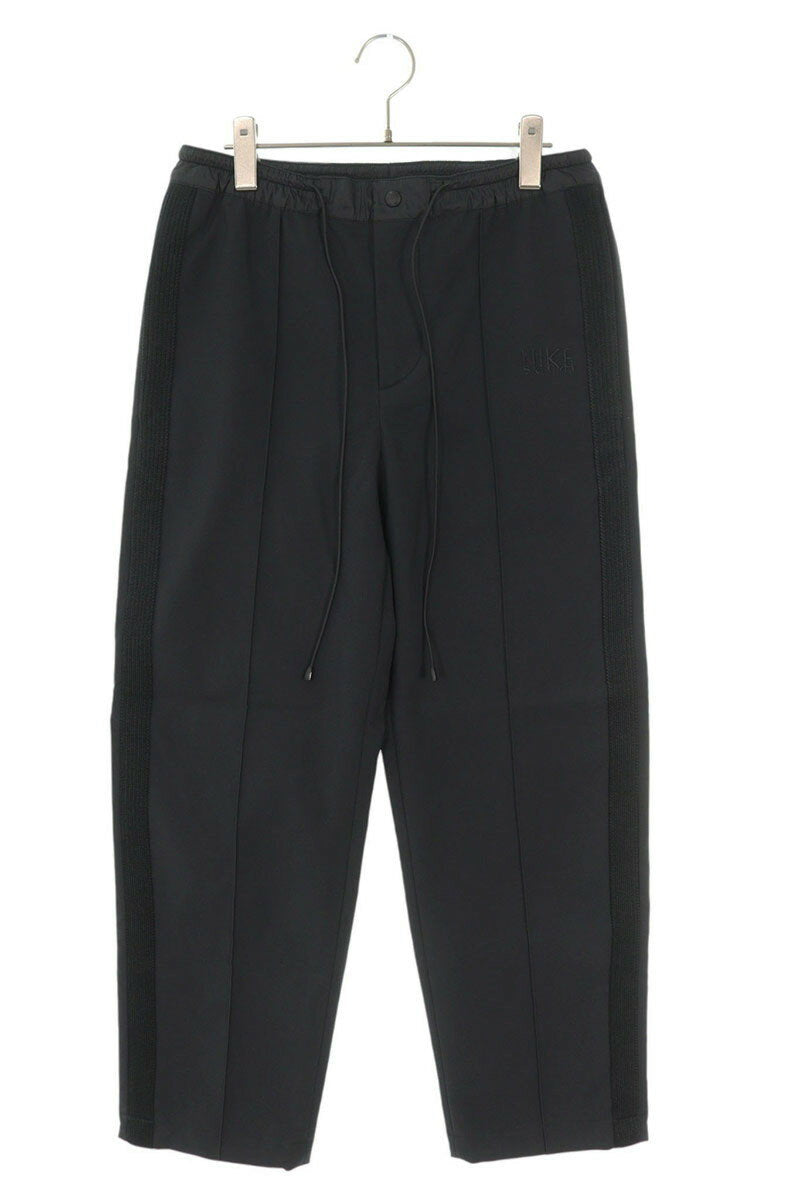 Sacai x Nike 24AW Logo Embroidered Long Pants Black US 32