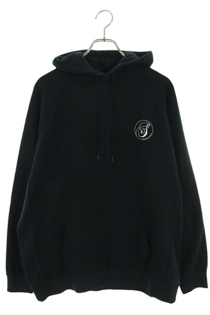 SEQUEL 24AW Print Hoodie Black Black 24AW-SWCS Size L
