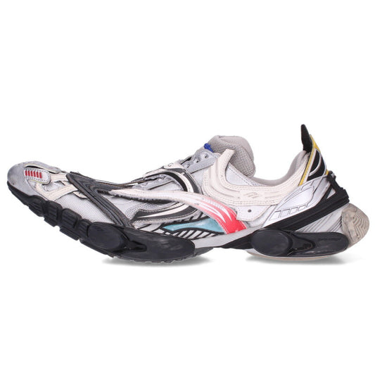 BALENCIAGA Reptile Low-Cut Sneakers Gray Size 6.5