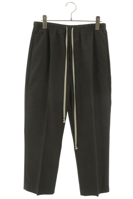 Rick Owens 20AW Drawstring Cropped Slacks Brown Size 33