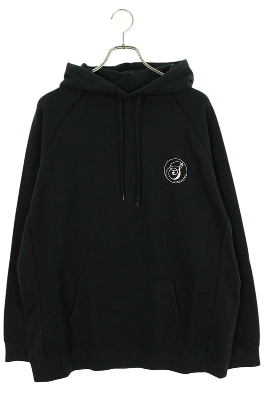 SEQUEL 24AW Print Hoodie Black Size XL