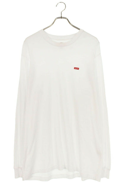 Supreme Small Box L S Tee Logo Long Sleeve T-Shirt White Size M