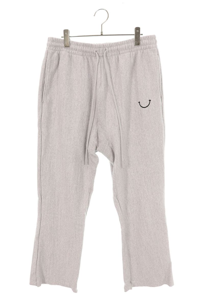 READYMADE Embroidered Flare Long Pants Gray Size US 32