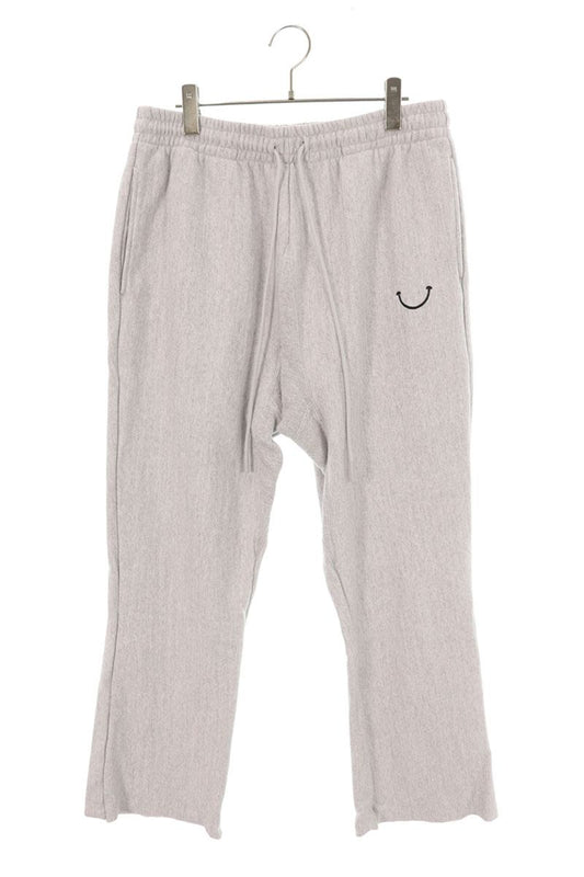 READYMADE Embroidered Flare Long Pants Gray Size US 32