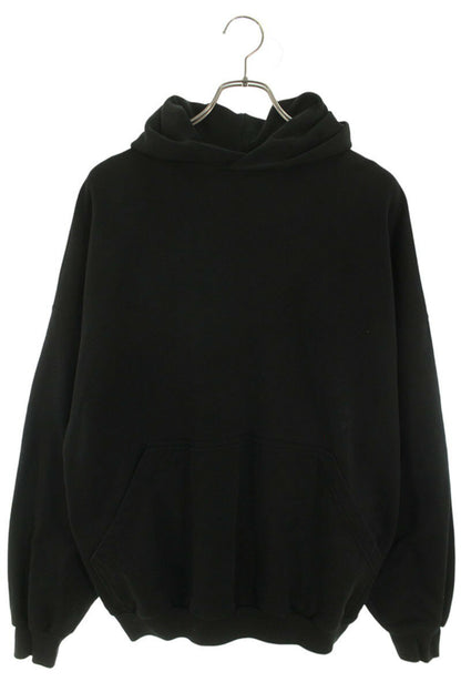 Balenciaga Rhinestone Logo Hoodie Black Size 1