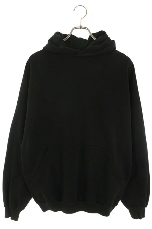 Balenciaga Rhinestone Logo Hoodie Black Size 1