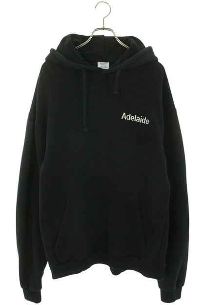 Vetements ADELAIDE Embroidered Hoodie Black Size S