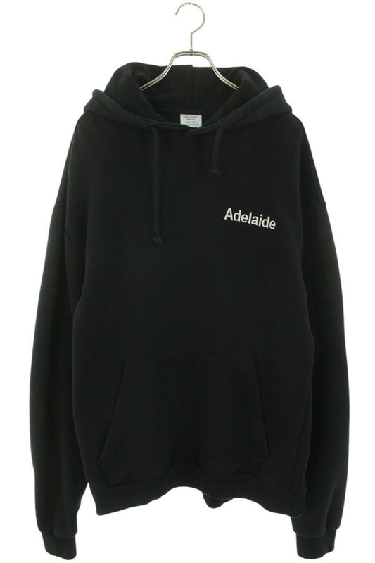 Vetements ADELAIDE Embroidered Hoodie Black Size S