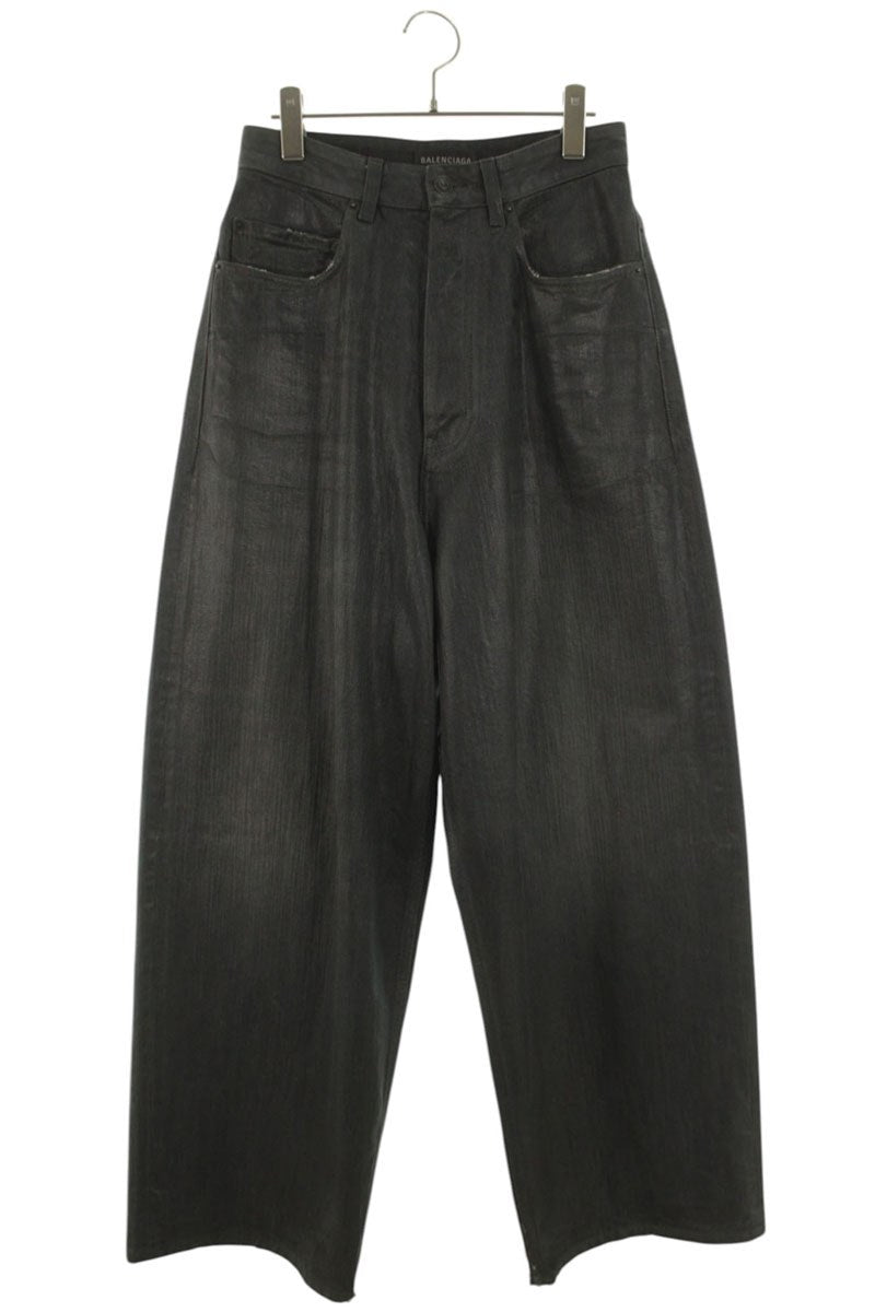 Balenciaga Wide Denim Pants Gray Size 28