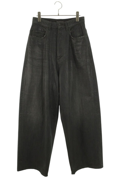 Balenciaga Wide Denim Pants Gray Size 28