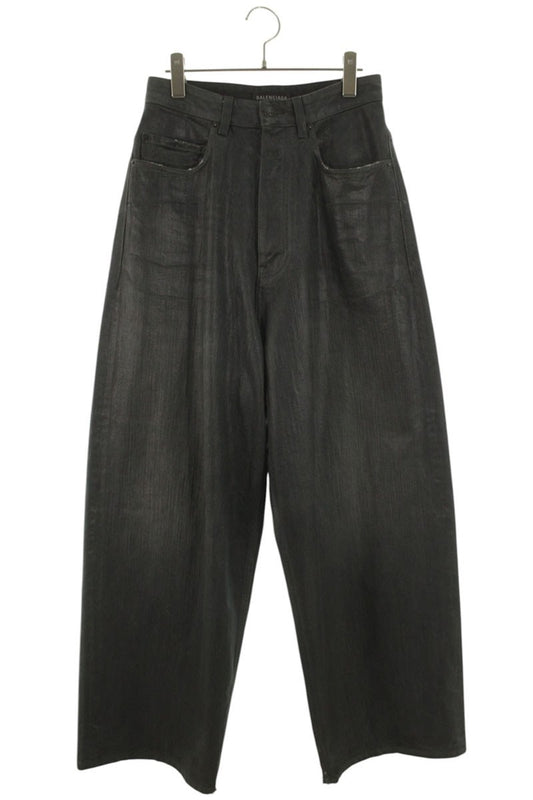 Balenciaga Wide Denim Pants Gray Size 28