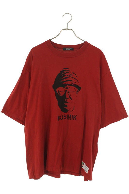 Vintage Undercover Tops - UNDERCOVER Printed T-Shirt Cotton Red Size 3 - Authentic Archive