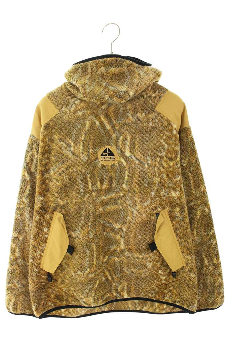 Supreme x Nike Fleece Blouson Brown Size L