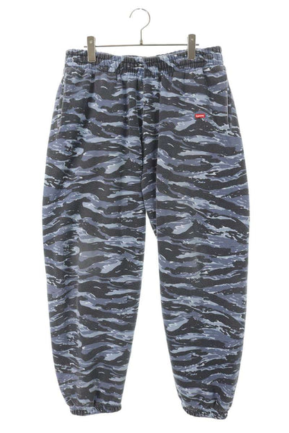 Supreme 24AW Small Box Sweatpant Camo All-Over Print Long Pants Blue US 34