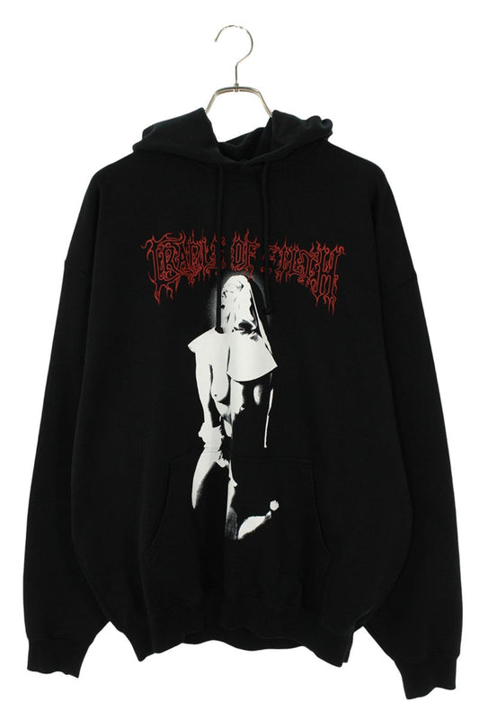 Vetements 25AW BLACK CofIconicNun Oversized Hoodie Black Size XS