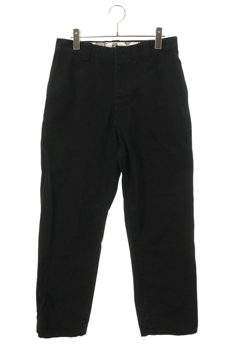 Saint Michael Cotton Long Pants Black Size S