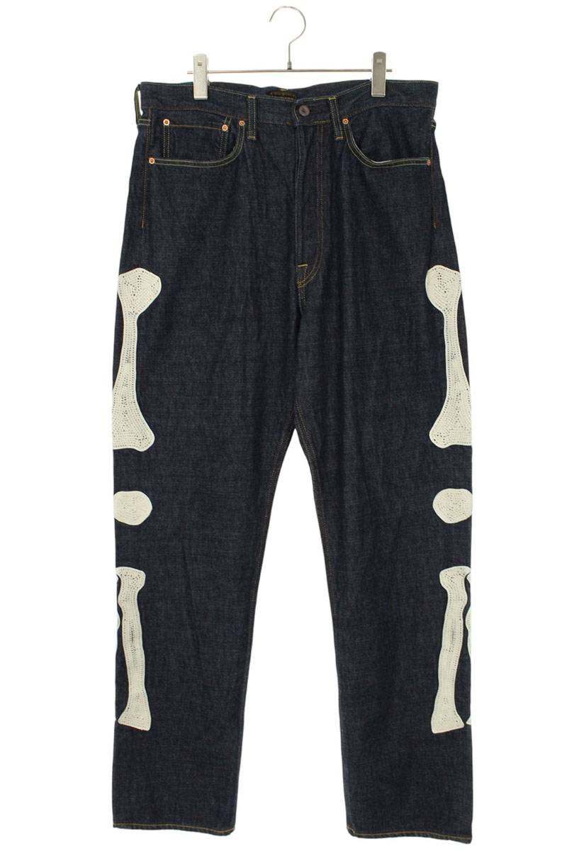 Kapital oz Embroidered Denim Pants Size 34