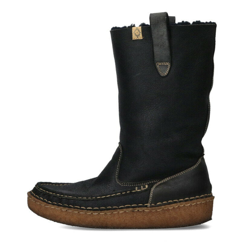 Visvim GRIDWOOD MOC TOE-FOLK Boots Black Size 9