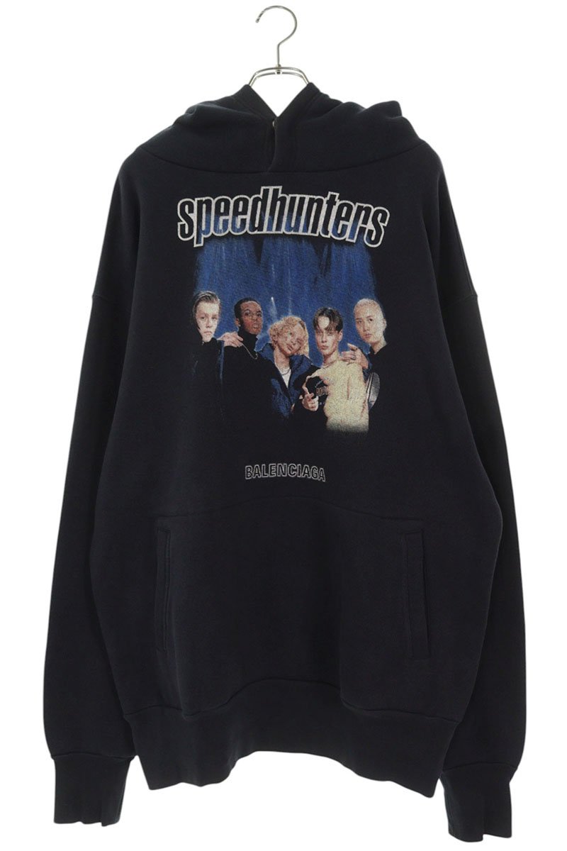 Balenciaga Pullover Hoodie Black Size XS